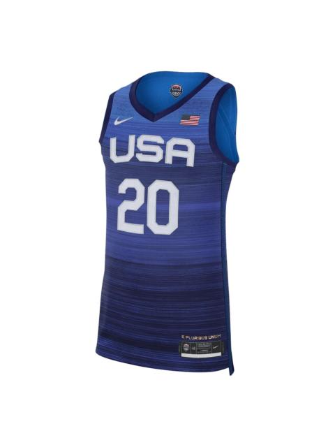 Nike Nike 2020 Team USA Road Authentic Vaporknit Jersey 'Blue' CT6562-451