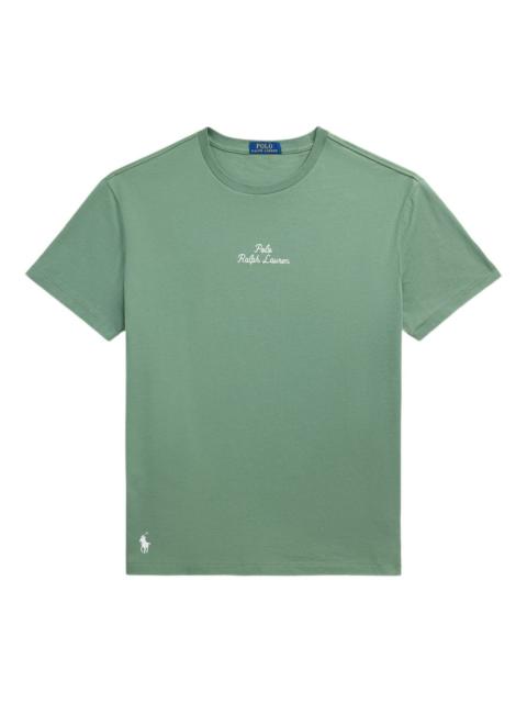 Polo Ralph Lauren embroidered-logo T-shirt
