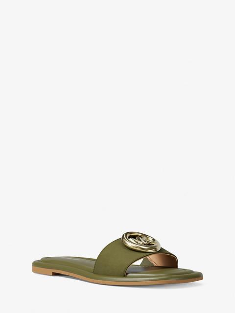 MICHAEL KORS Milan Suede Slide Sandal