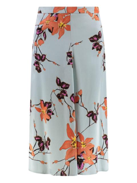 Etro floral-print midi skirt