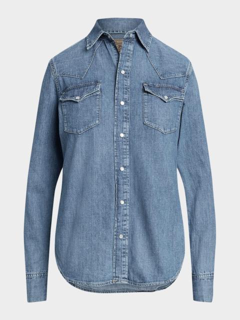 Polo Ralph Lauren Denim Western Shirt