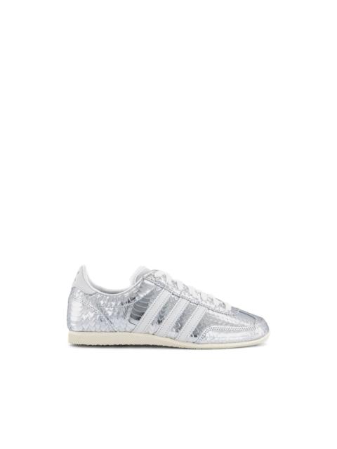 adidas Japan snake-effect stripe sneakers