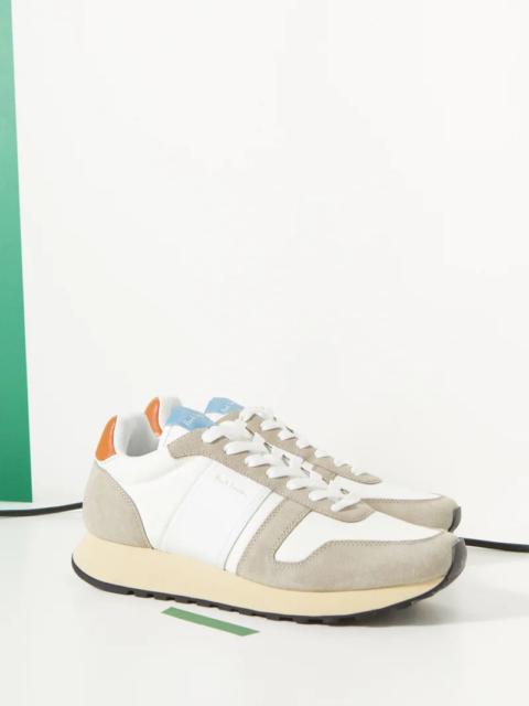 Paul Smith Eighties leather and suede trainers