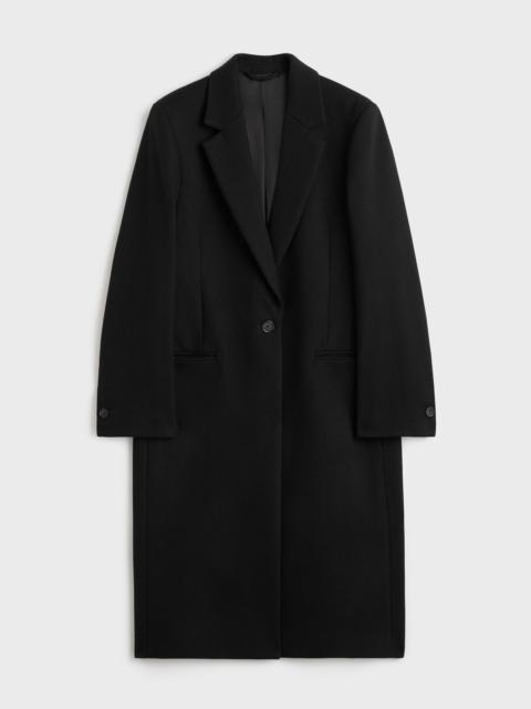 TOTEME Classic winter coat black