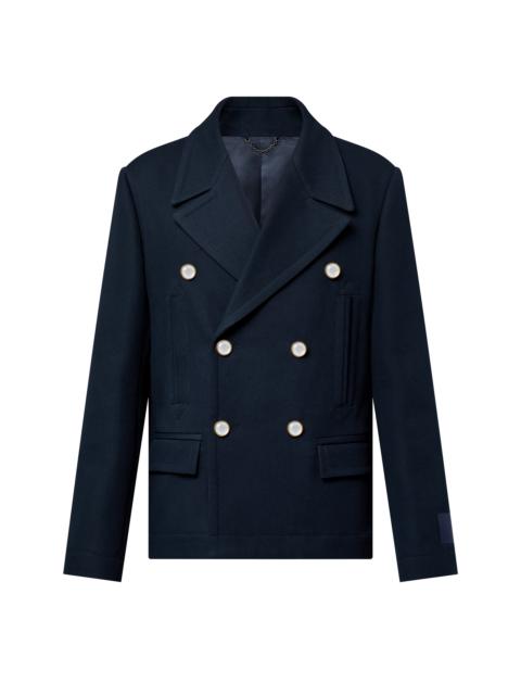 Louis Vuitton Cotton-Blend Pea Coat