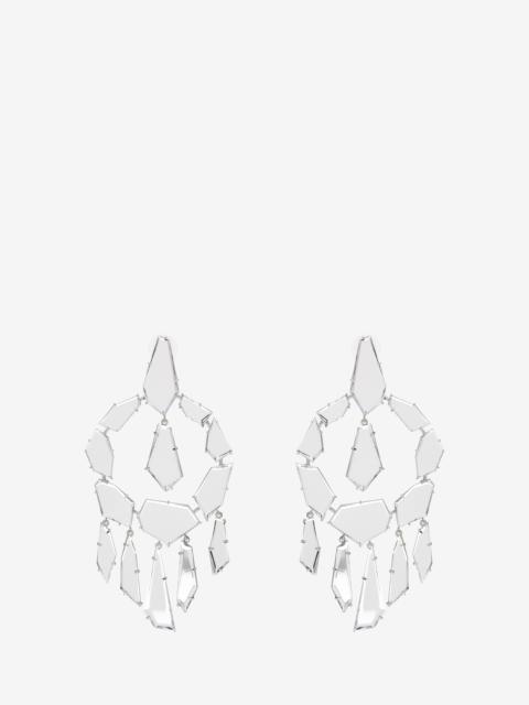 Alexander McQueen Mirror Earrings