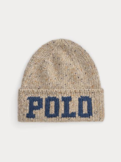 Polo Ralph Lauren Intarsia-Knit Merino-Wool-Blend Beanie