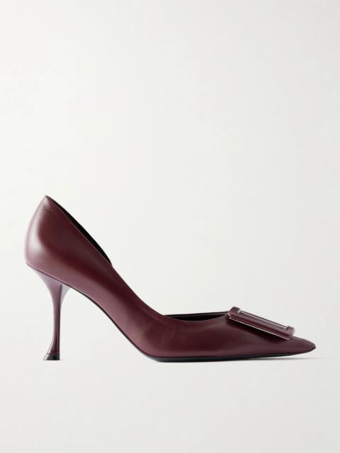 Roger Vivier Ville Dorsay 85 Leather Pumps