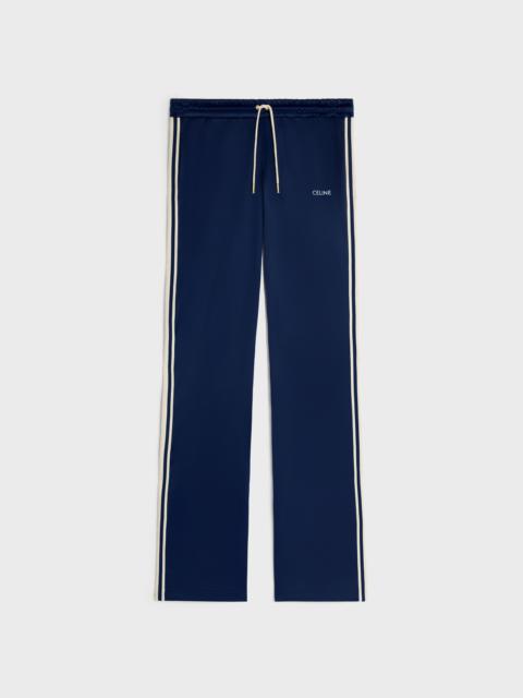 CELINE tracksuit pants in double face jersey