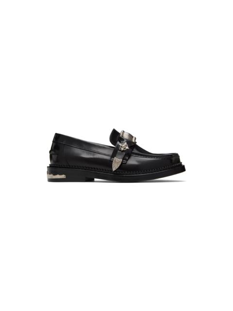 Black Polido Loafers