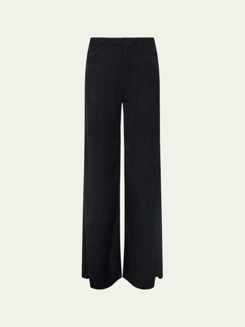 L'AGENCE Quincy High-Rise Wide Corduroy Jeans