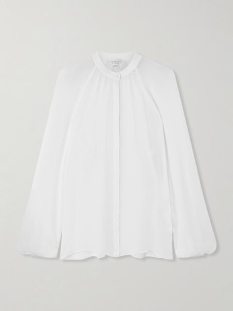 GABRIELA HEARST Gian Silk-chiffon Blouse