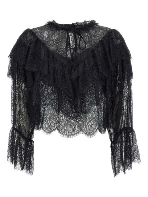 RIXO Faryn ruffled lace blouse