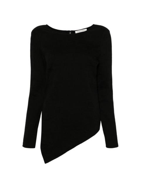 BY MALENE BIRGER Simone asymmetric top