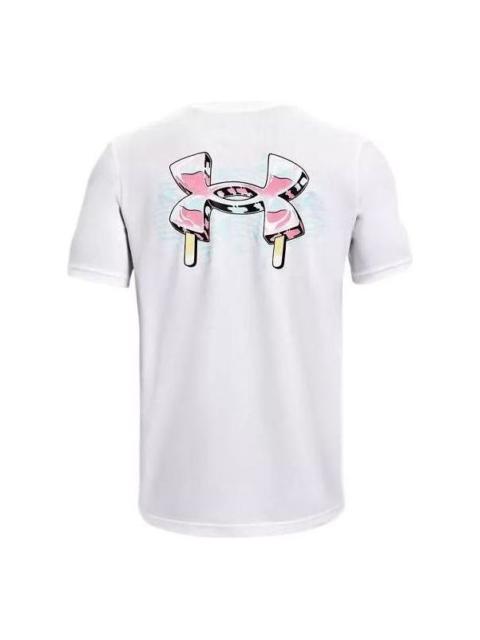 Under Armour Under Armour Training Ice Cream Graphics T-shirt 'White' 1361678-100