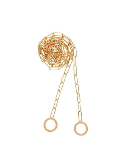 MARLA AARON Square Link Chain - Yellow Gold - 15in