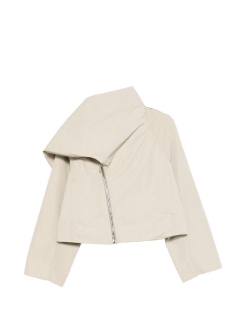 Rick Owens cropped scarf jacket