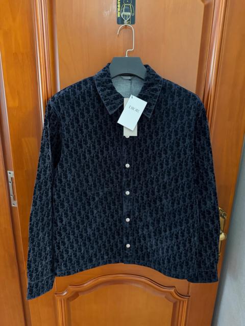 Dior Dior All-Over Logo Flocked Shirt