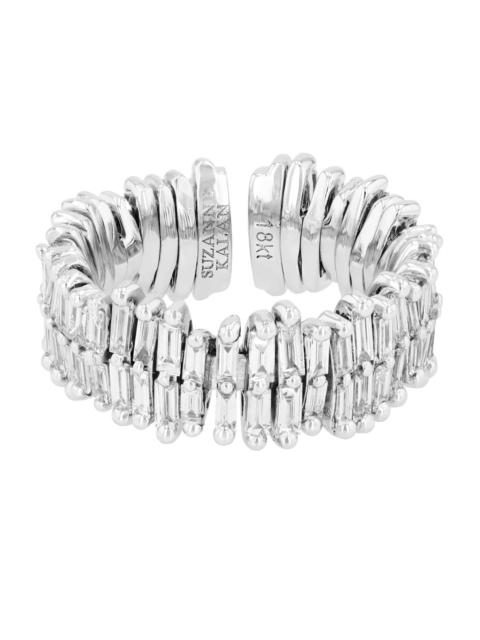 SUZANNE KALAN Double Diamond Baguette Ring