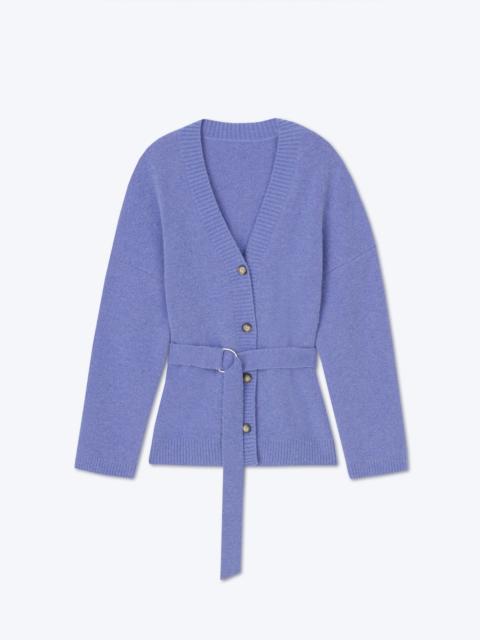 Nanushka ESRE - Belted cardigan - Lilac