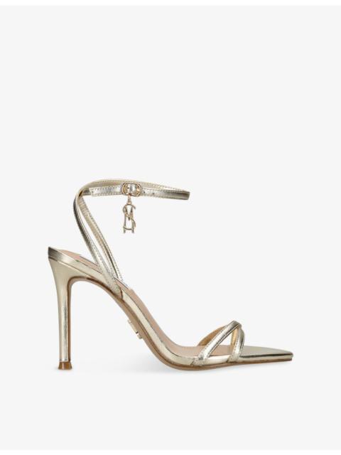 STEVE MADDEN Juniper 977 Leather Heeled Sandals