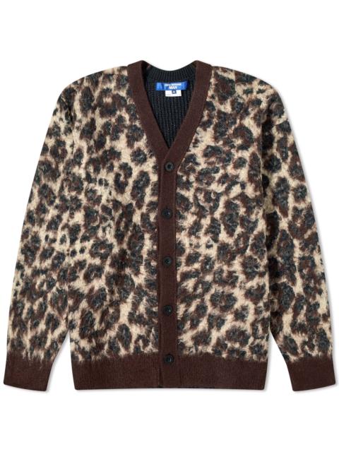 Junya Watanabe MAN Junya Watanabe MAN x Acrylic Tam Leopard Print Cardigan
