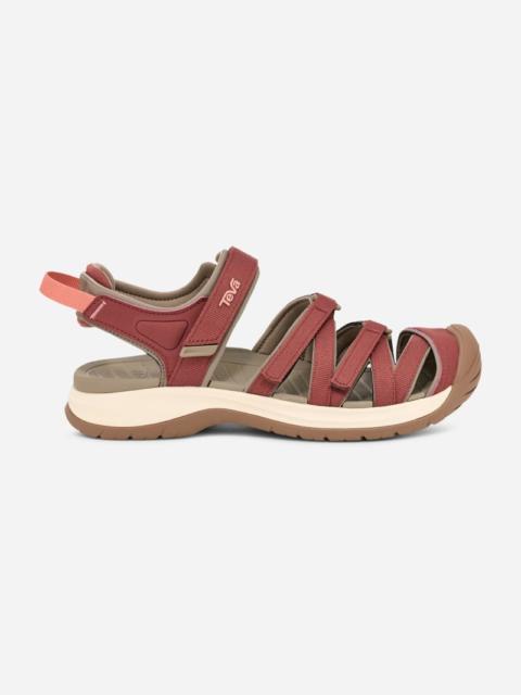 Teva Women's Tirra Sport Closed-Toe Hiking Sandal in Mahogany