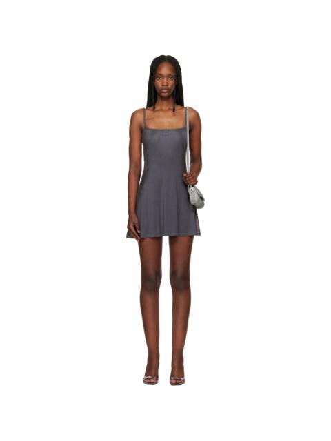 Diesel Gray D-Hupy Minidress