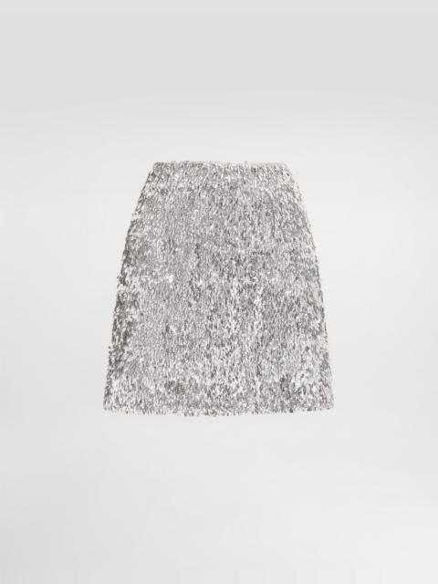Dolce & Gabbana Sequined skirt
