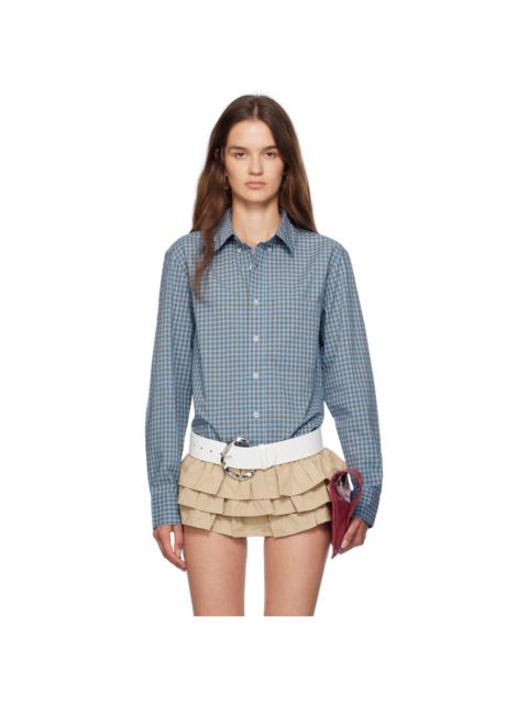 gimaguas Blue & Brown Jeremy Long Sleeve Shirt