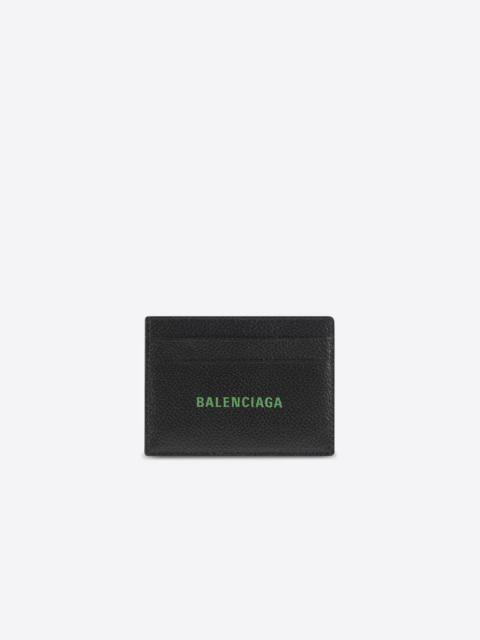 BALENCIAGA Men's Cash Card Holder in Black/green