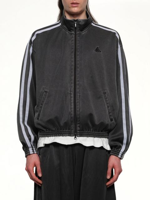 doublet Faded Black Track Jacket in Grey