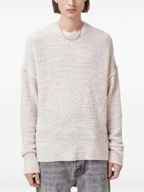 ALLSAINTS frayed-detail jumper
