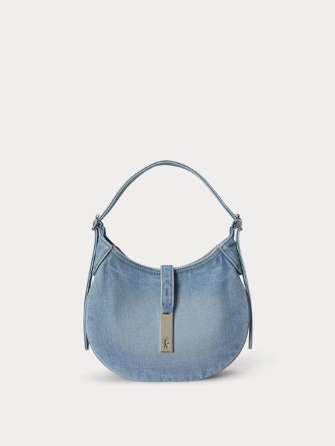 Polo Ralph Lauren Polo ID Denim Small Shoulder Bag