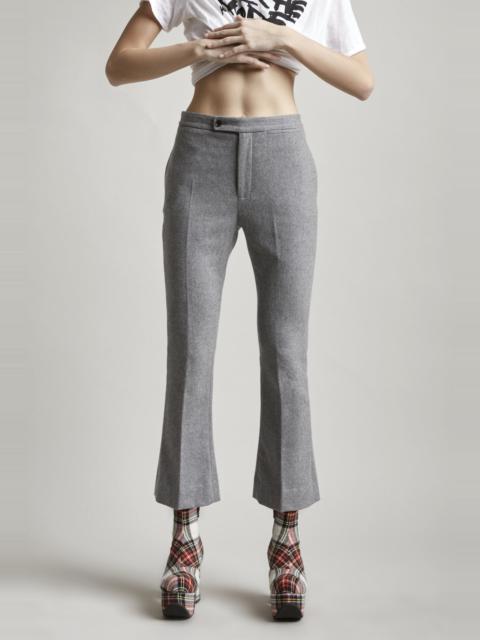 R13 SKINNY KICK FLARE - LIGHT GREY