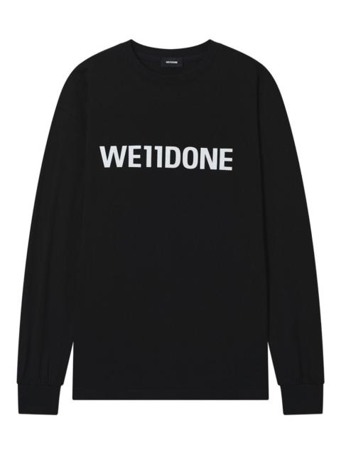 We11done logo-print T-shirt