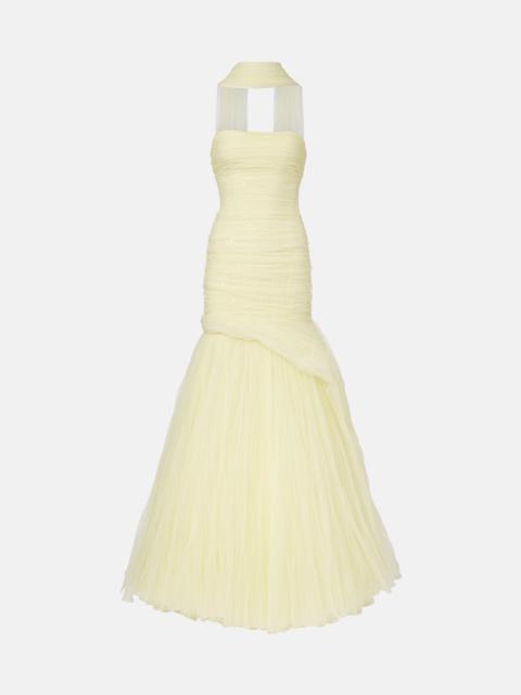 MARMAR HALIM Tulle bustier gown