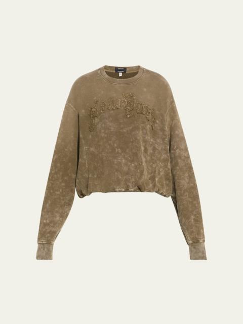 R13 New York Balloon Crewneck Sweatshirt