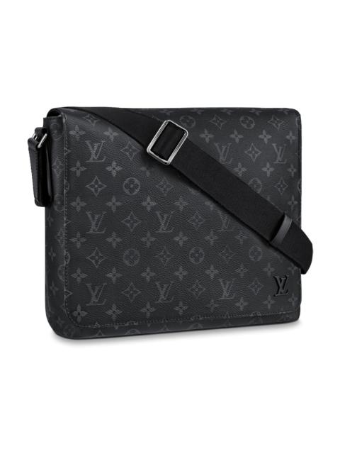 Louis Vuitton District Monogram Eclipse MM Black