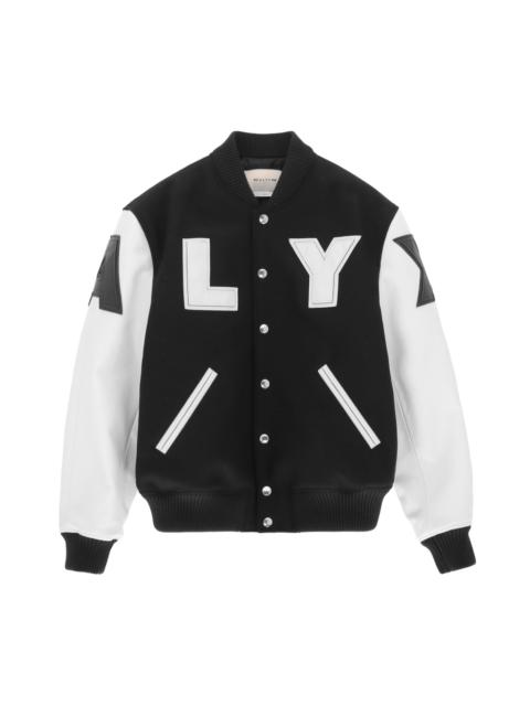 LEATHER PATCH LOGO VARSITY