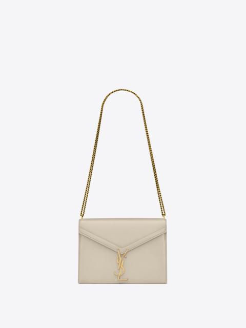 SAINT LAURENT cassandra medium chain bag in smooth leather