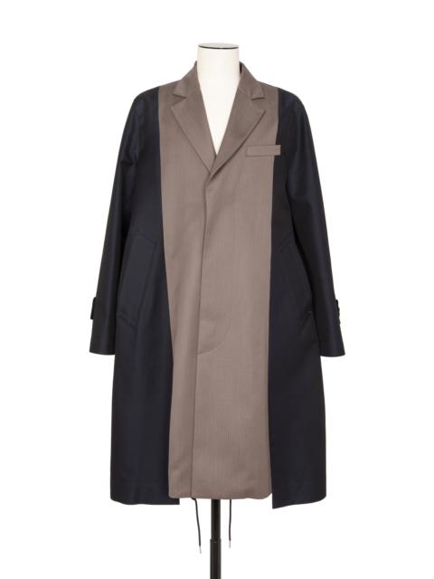 sacai Doeskin Mix Coat