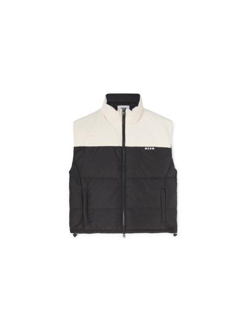 MSGM "Ripstop Nylon" down vest