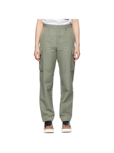 Stella McCartney Khaki Shared Side Pocket Trousers