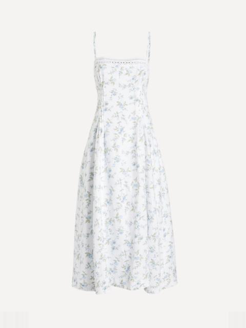 Reformation Pomona Linen Midi Dress