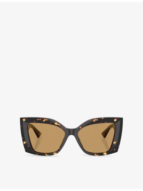 JIMMY CHOO JC5062U Butterfly-Frame Acetate Sunglasses
