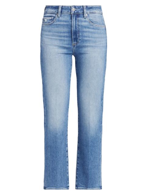 PAIGE Women's Mason Straight Ankle Jeans - Big Ben