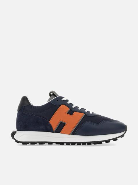 Sneakers Hogan H601 Orange Blue White