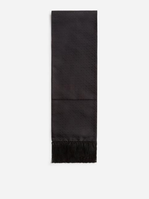 Dolce & Gabbana Silk scarf with jacquard design