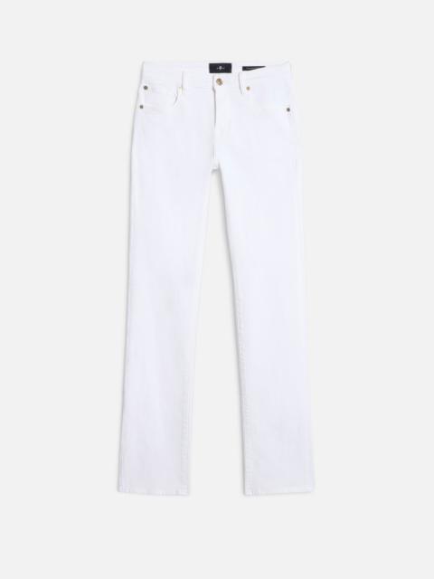 7 For All Mankind THE SLIM in Slim Illusion Pure White